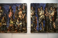 13 The Gatherings By David Stern 2001-2 Is A Memorial To Those Who Were Killed on 911 At 911 Museum Cafe